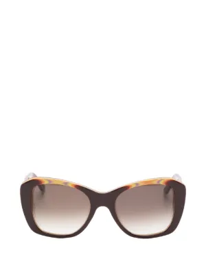 Balmain Eyewear B-Aura Sunglasses | Brown | FARFETCH IN display picture 1