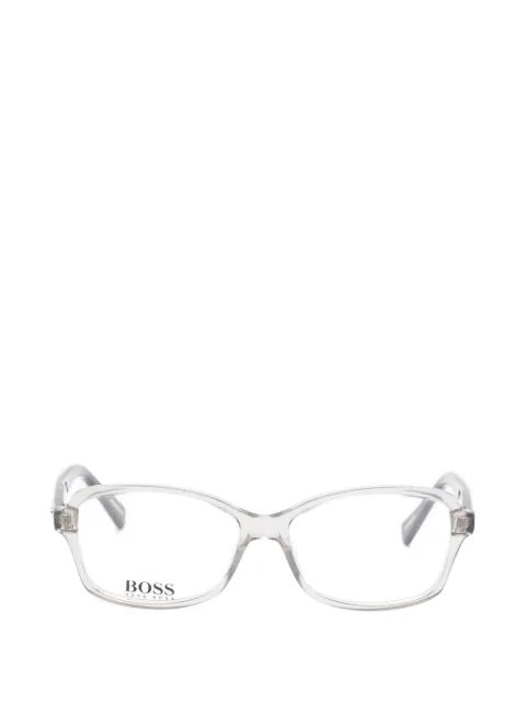 BOSS square-frame glasses