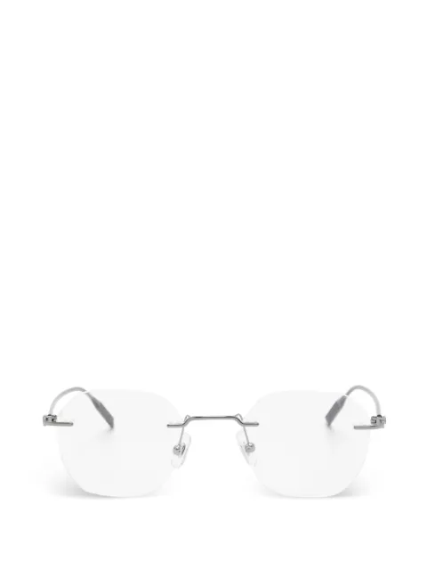 Montblanc rimless geometric-frame glasses