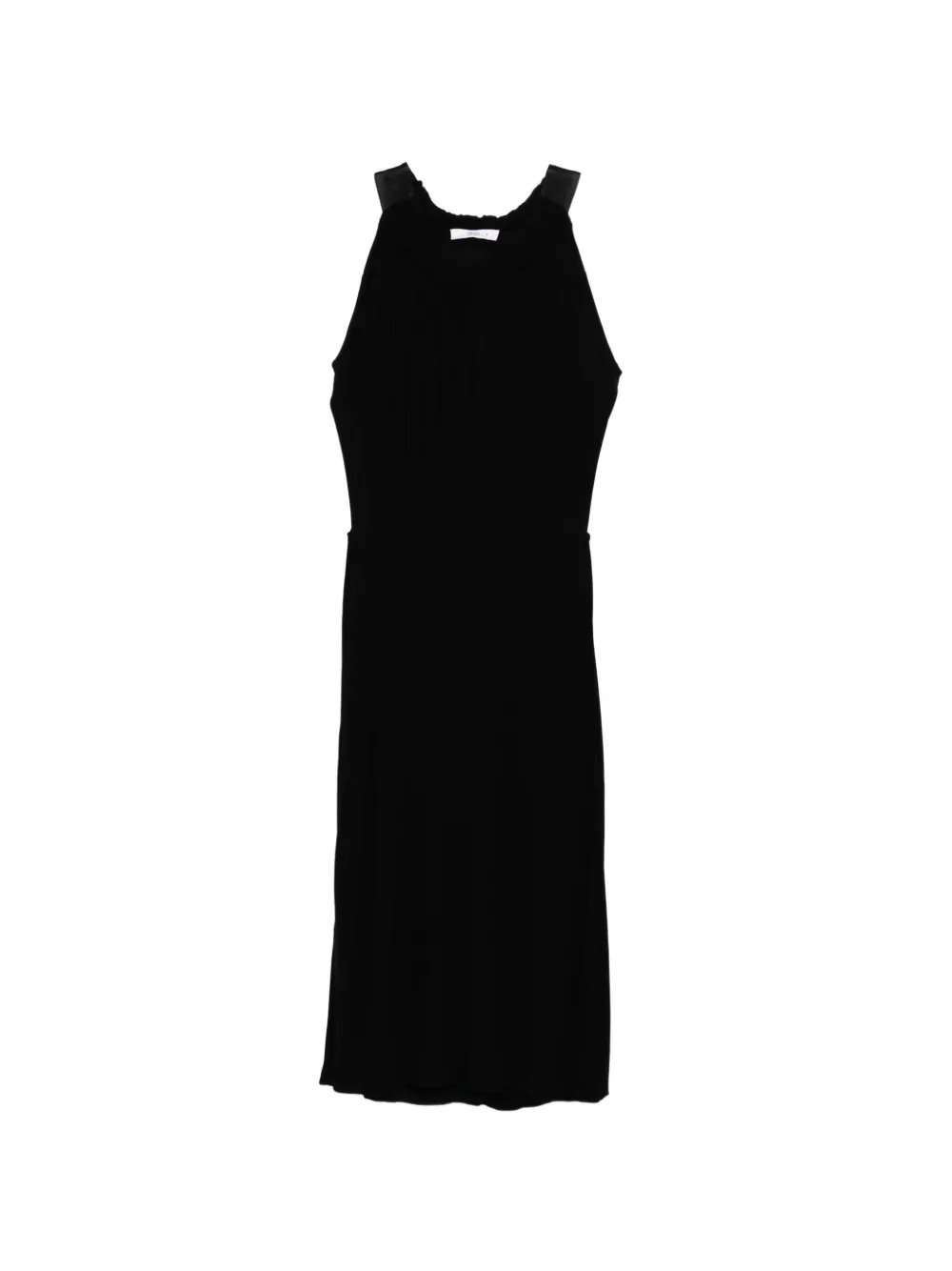 Prada Pre-Owned draped maxi dress - Black