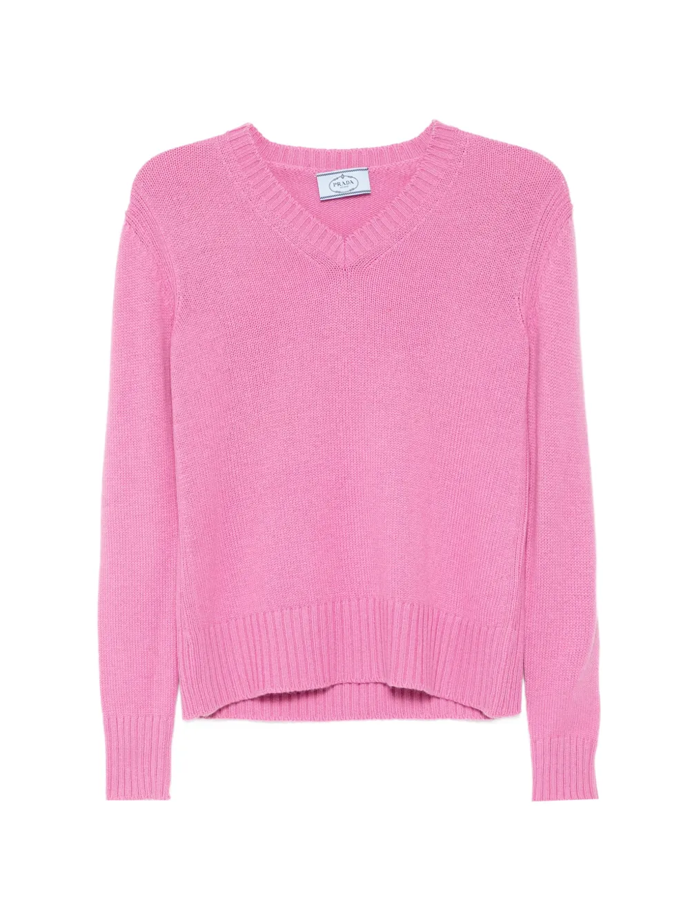 Prada Pre-Owned V-neck cashmere sweater - Rosa