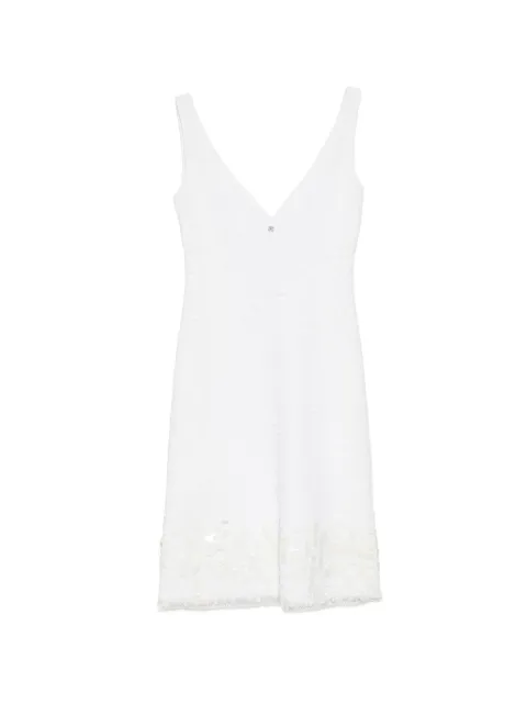 CHANEL Pre-Owned jacquarded sleeveless dress