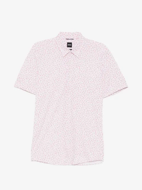 BOSS camisa manga corta con estampado floral