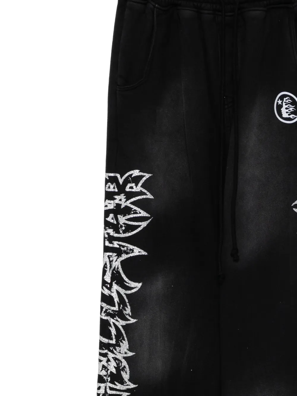 HELLSTAR Trainingsbroek met print Zwart