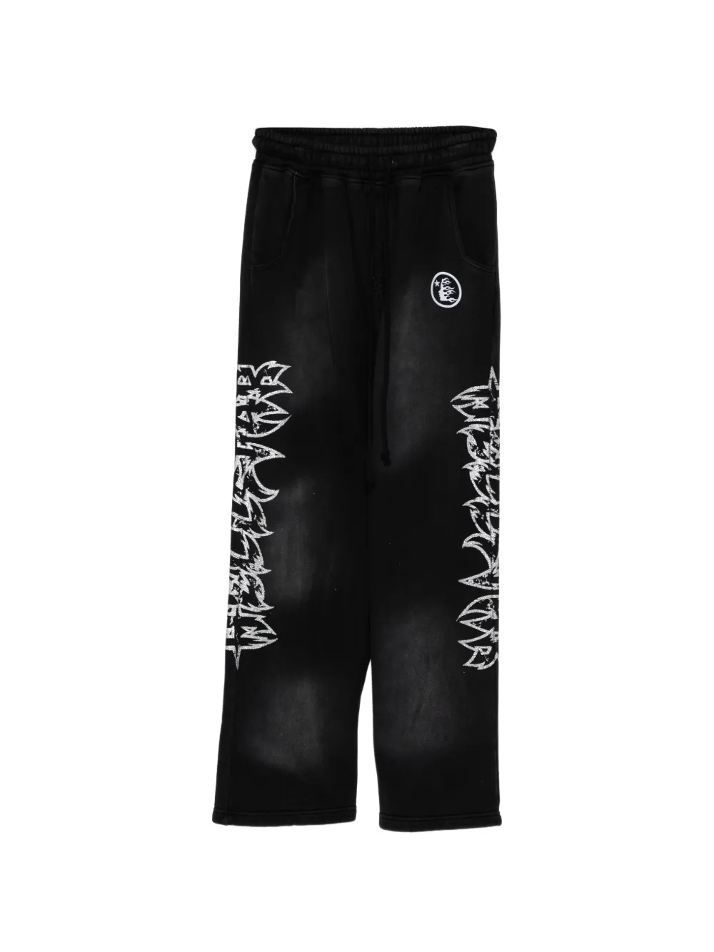 HELLSTAR graphic-print track pants - Nero