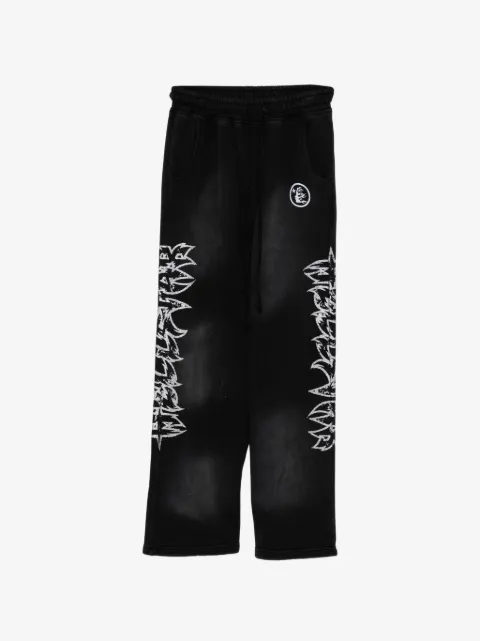 HELLSTAR pants con estampado gráfico