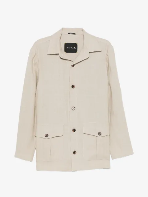 SARTORIO NAPOLI button-up flap-pocket jacket