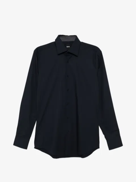 BOSS chemise en popeline facile à repasser