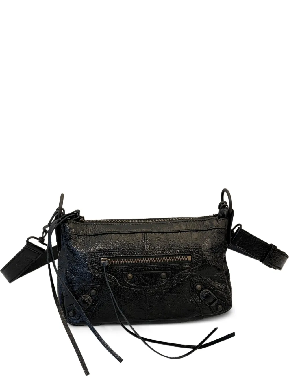 Balenciaga mini Le City Moto zip tote bag - Nero