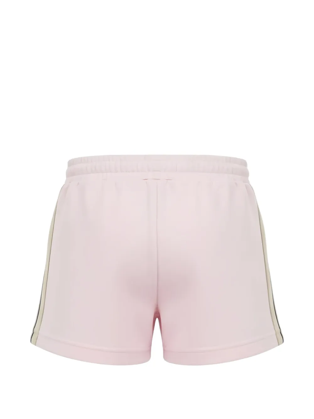 Palm Angels Kids Gestreepte shorts Roze