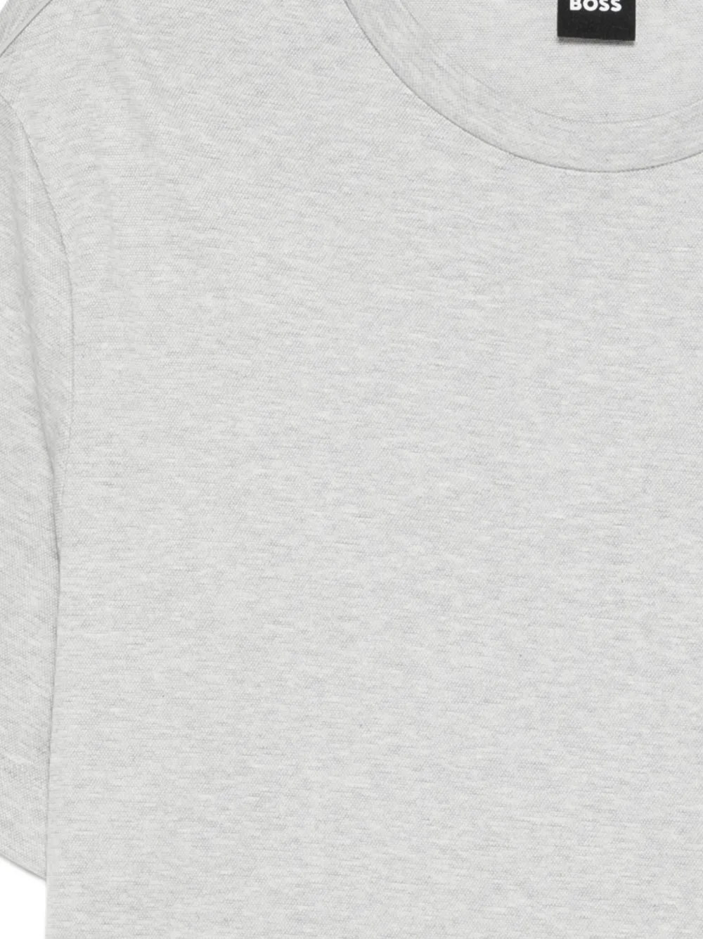 BOSS T-shirt met ronde hals Grijs