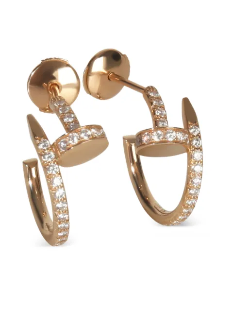 Cartier small Juste Un Clou diamond earrings