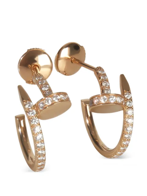 Cartier small Juste Un Clou diamond earrings
