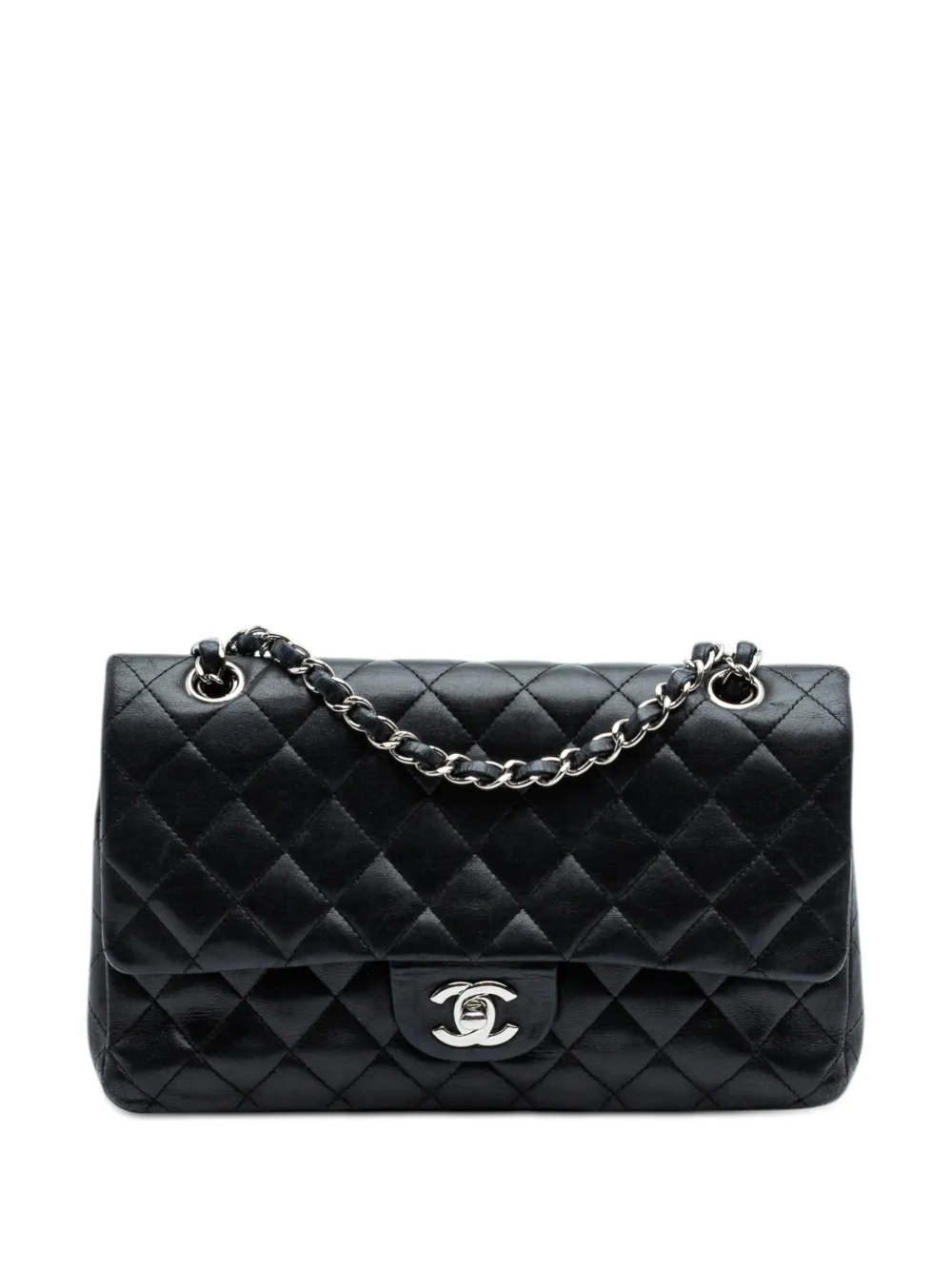 CHANEL Pre-Owned 2006-2008 Medium Classic Lambskin Double Flap shoulder bag - Nero