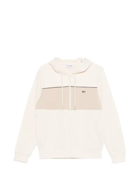 Lacoste logo-patch hoodie