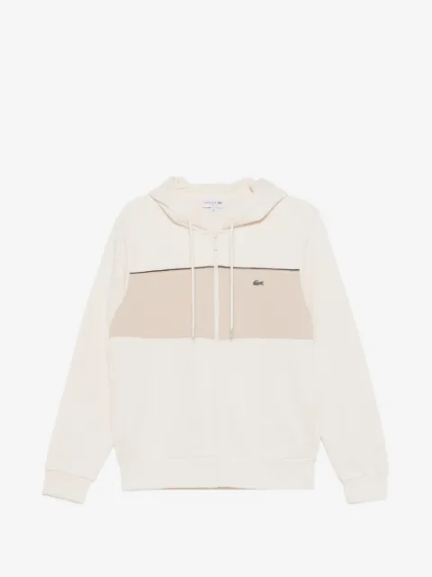 Lacoste logo-patch hoodie