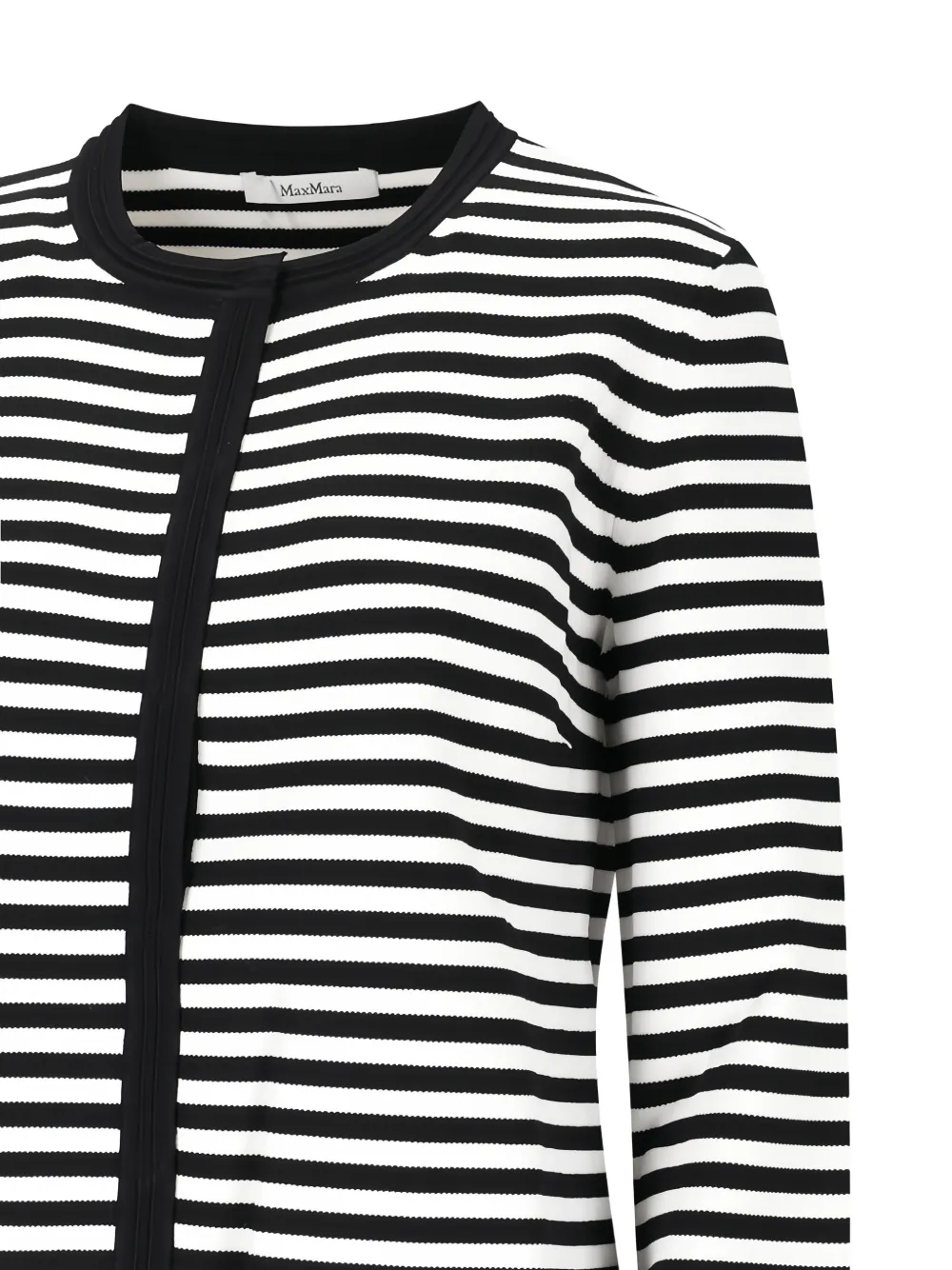 Max Mara striped cardigan Zwart