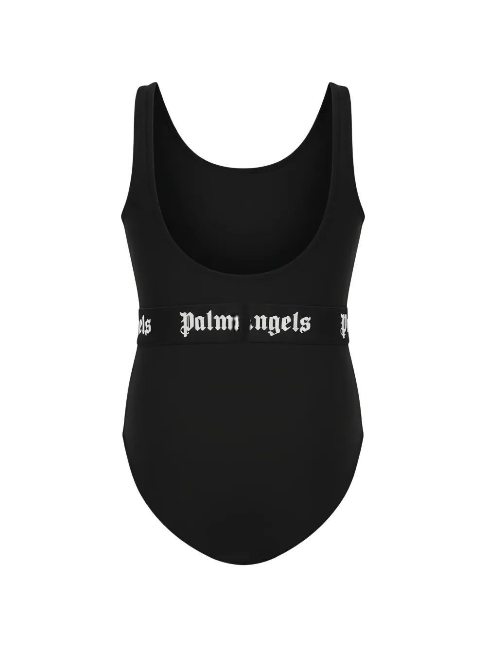 Palm Angels Kids Badpak met logodetail Zwart