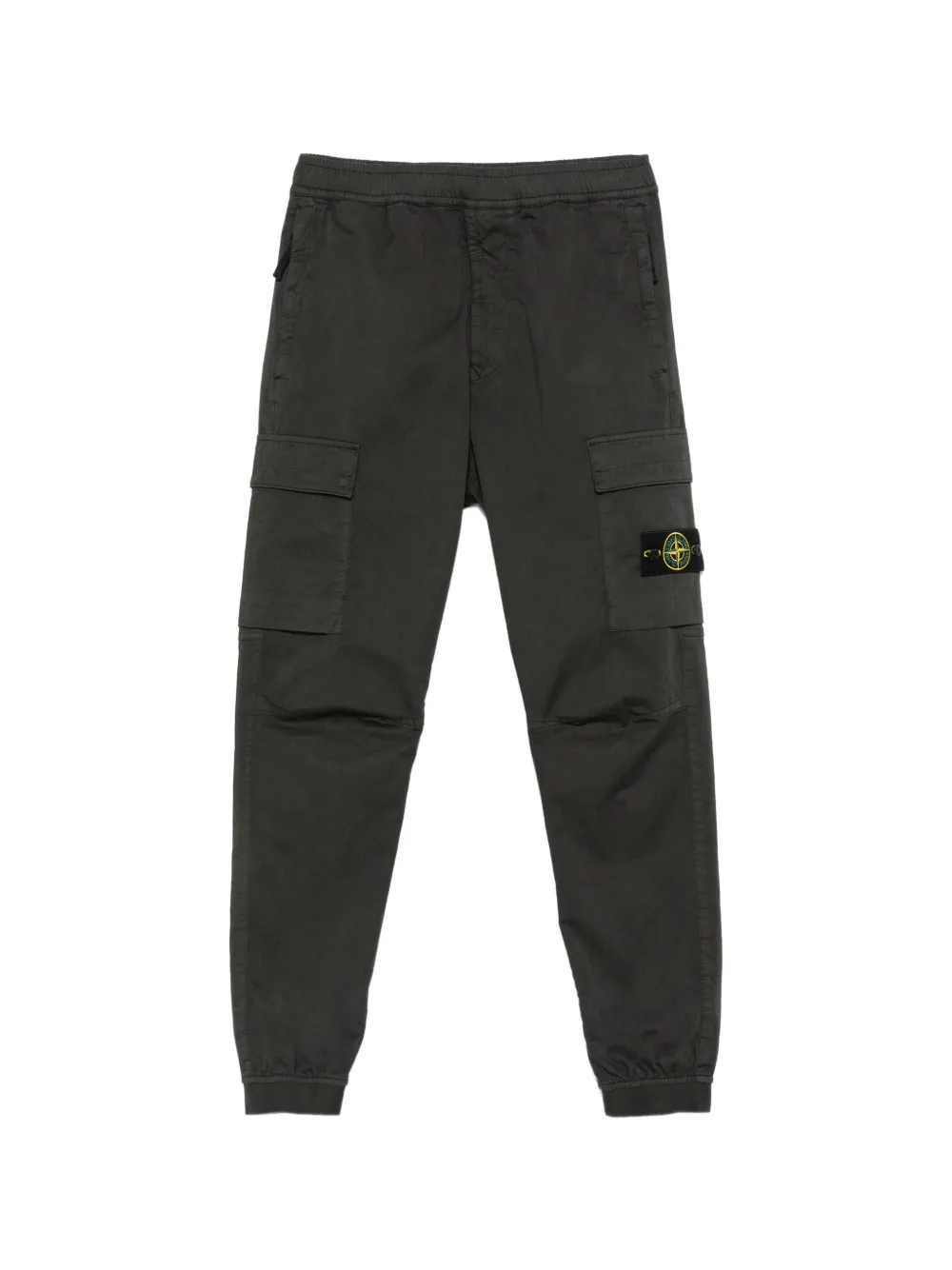 Stone Island logo-patch cargo pants | Grey | Image 1