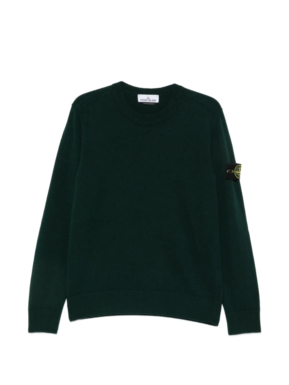 Stone Island suéter con parche del logo | verde | Image 1