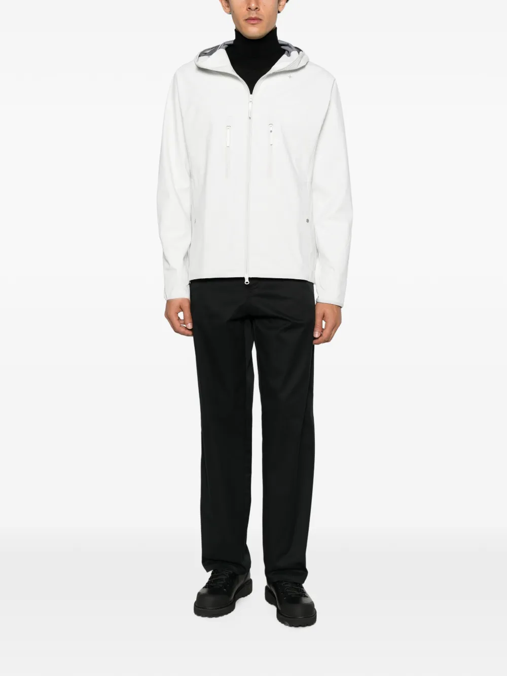 Stone Island Stellina hoodie met rits Grijs