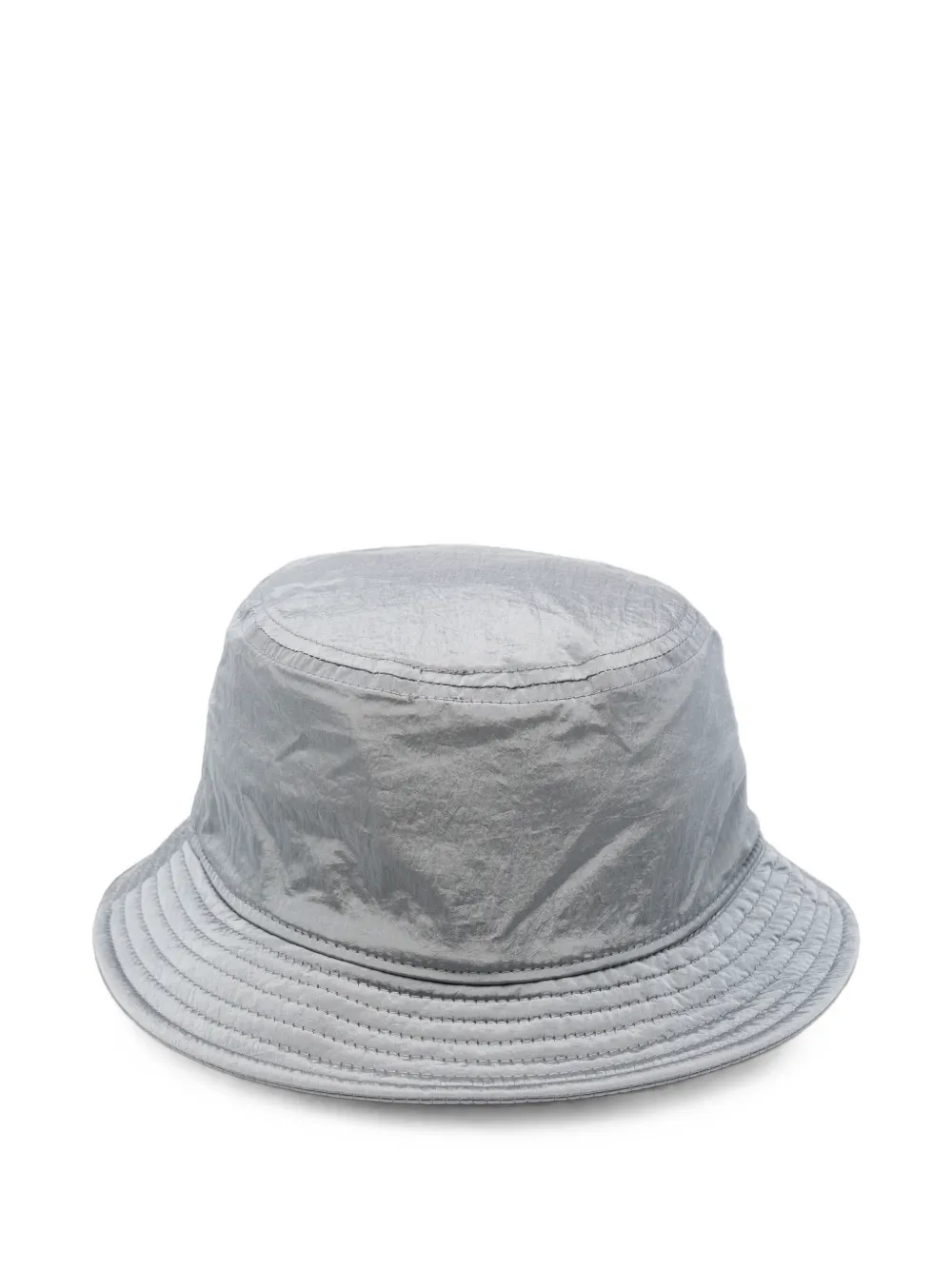 Stone Island Vissershoed met logopatch Grijs