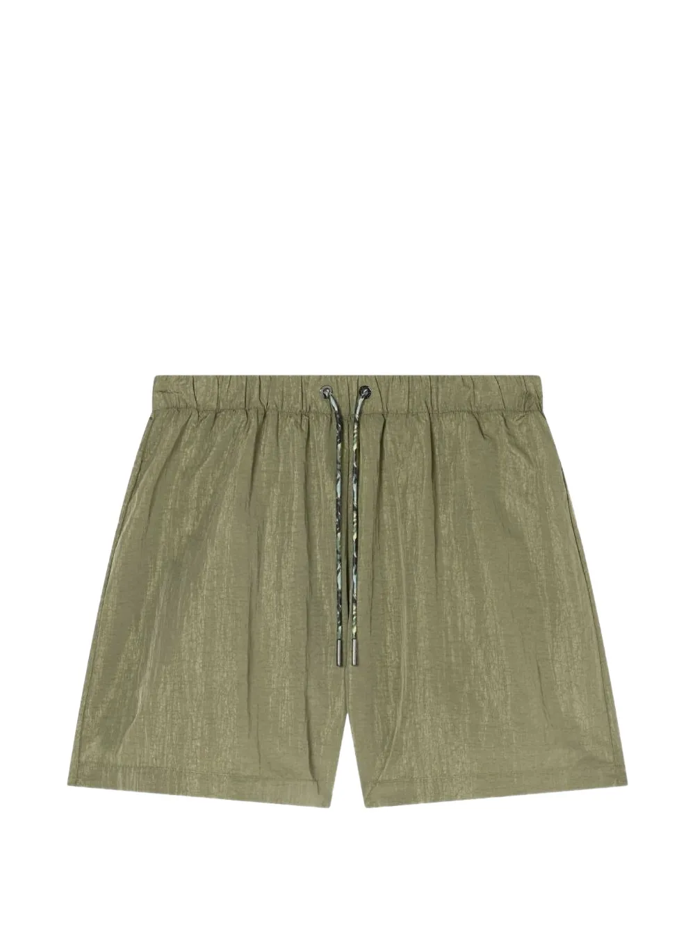 Armani Exchange Shorts mit Kordelzug - Grün