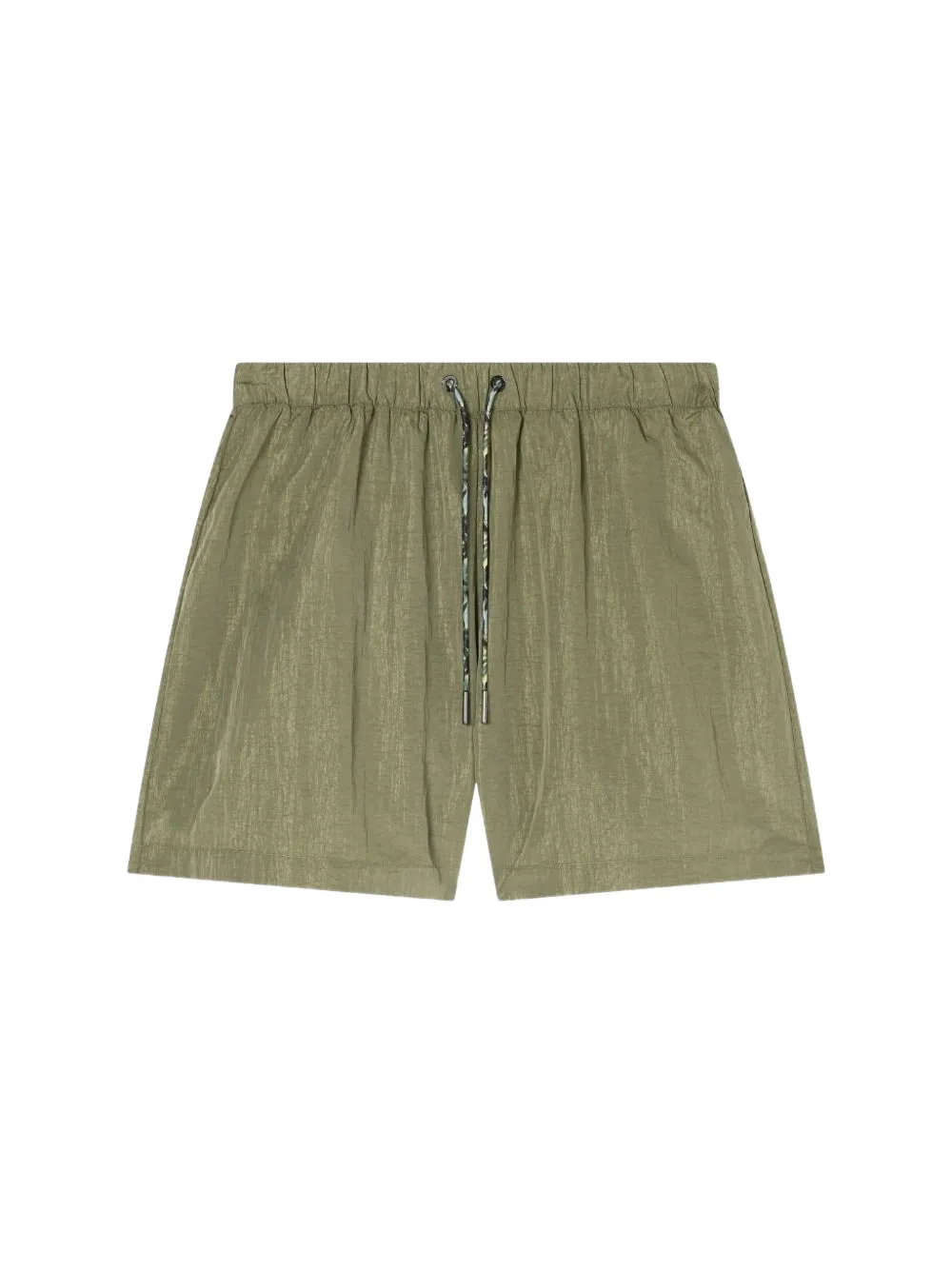 Armani Exchange Shorts met trekkoordtaille Groen
