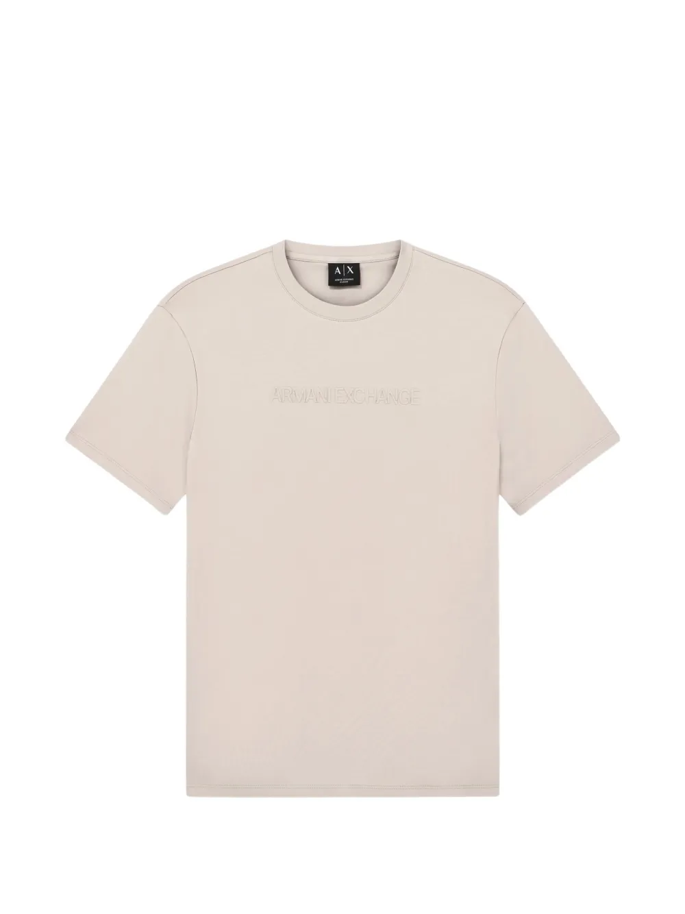 Armani Exchange logo-embossed T-shirt - Toni neutri