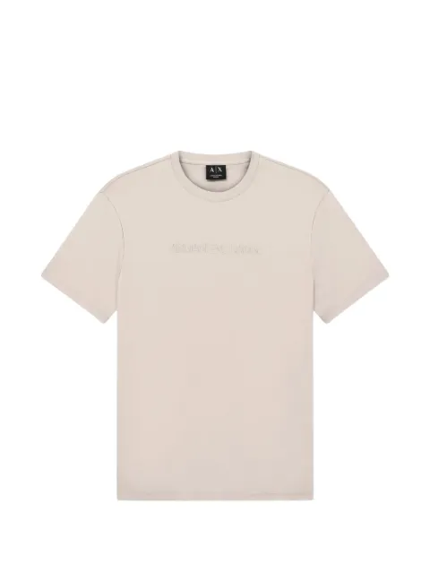 Armani Exchange logo-embossed T-shirt