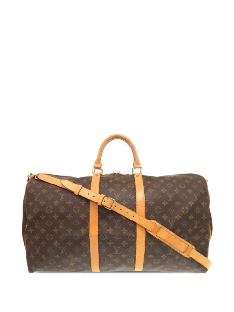 Louis Vuitton Pre-Owned bolso de viaje Keepall Bandouliere 55 con monograma 1997