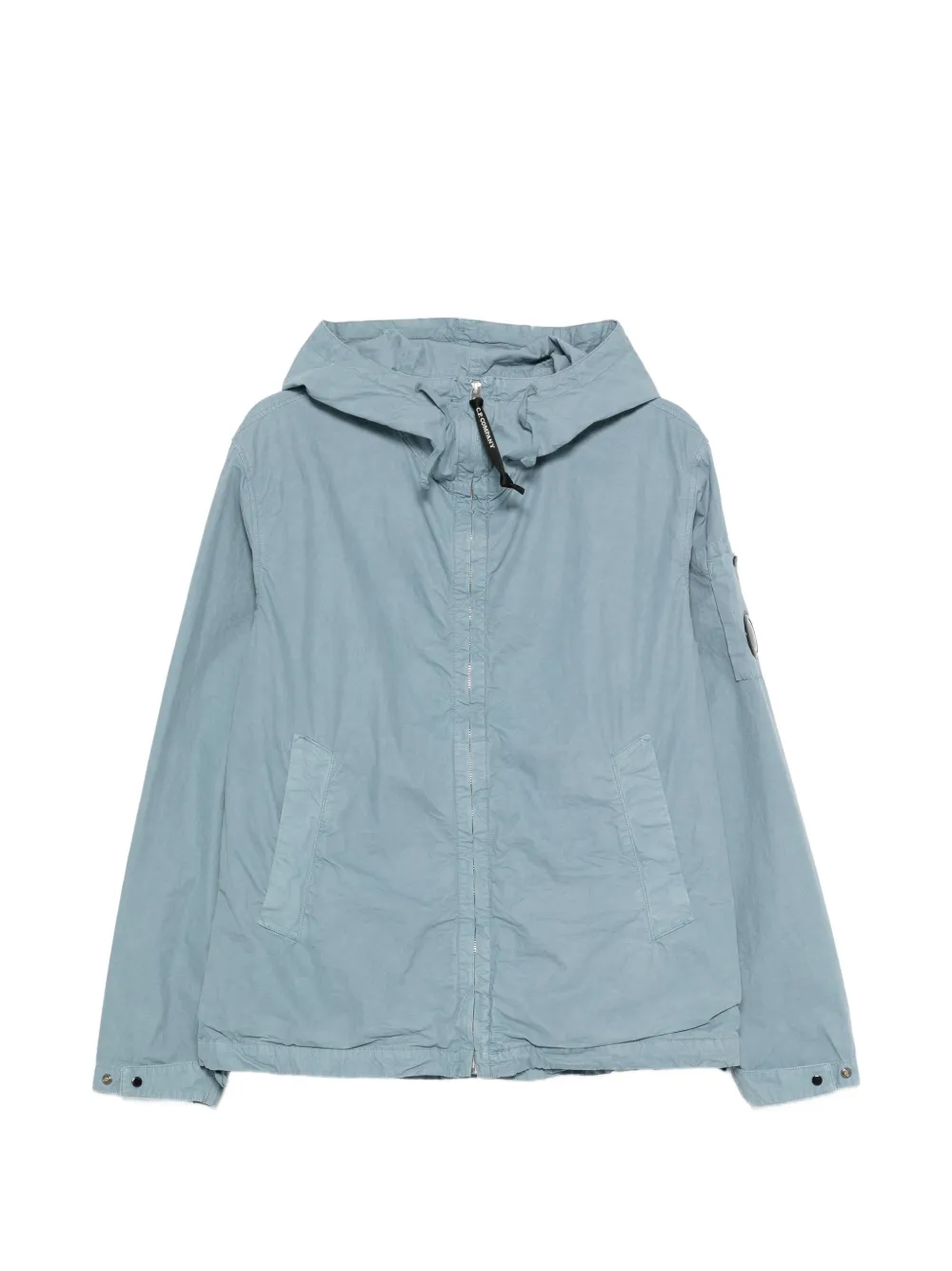 C.P. Company zip-fastening lens-detail hoodie - Blu