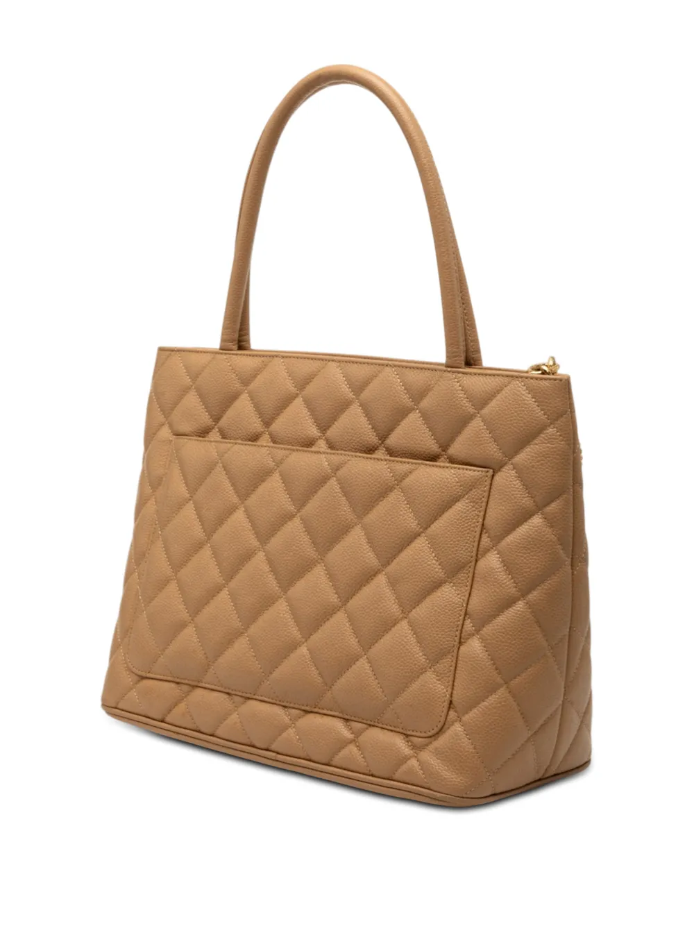 CHANEL Pre-Owned 2003-2004 キャビア メダリオン トートバッグ