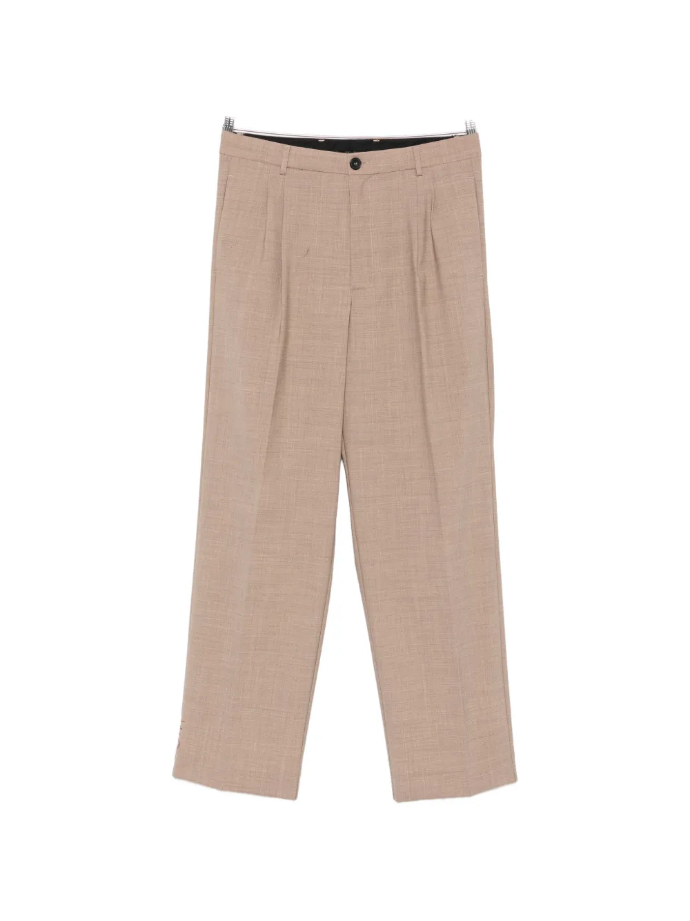 AMARÁNTO pleated trousers - Toni neutri