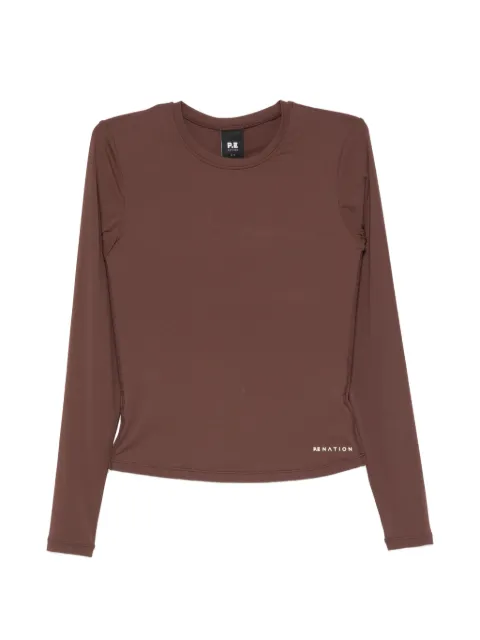 P.E Nation Foundation long-sleeve top