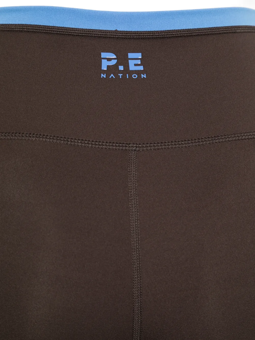 P.E Nation Vita legging met logoprint Bruin