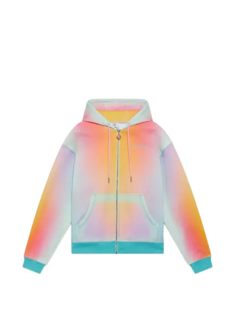Casablanca gradient zip-up hoodie