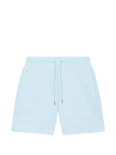 Casablanca drawstring patterned shorts