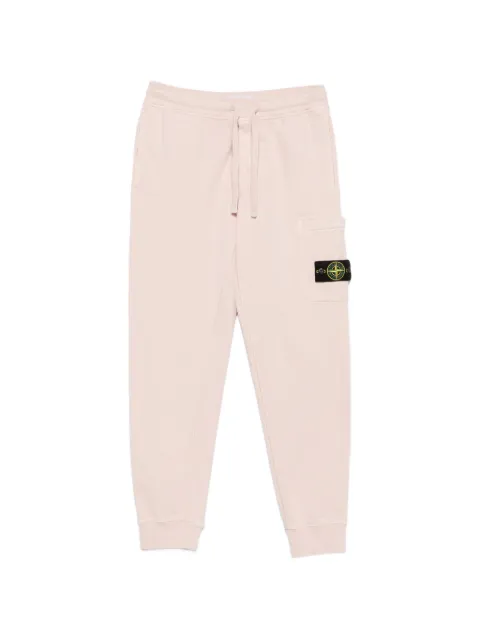 Stone Island logo-patch cargo track pants