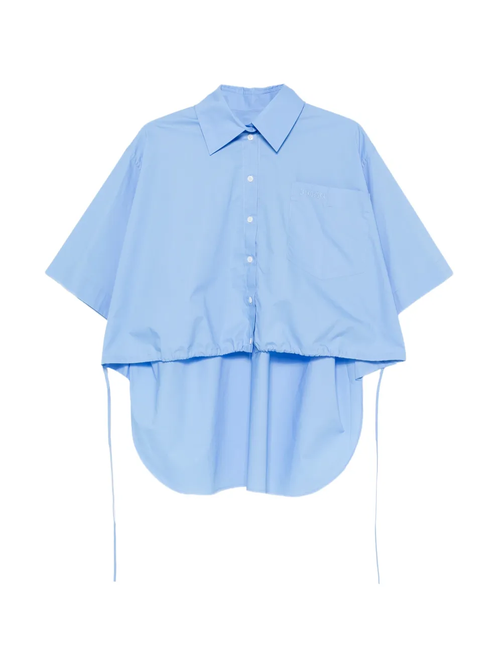 LITKOVSKA drawstring shirt - Blu