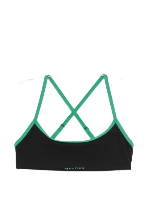P.E Nation Reveal crossover sports bra