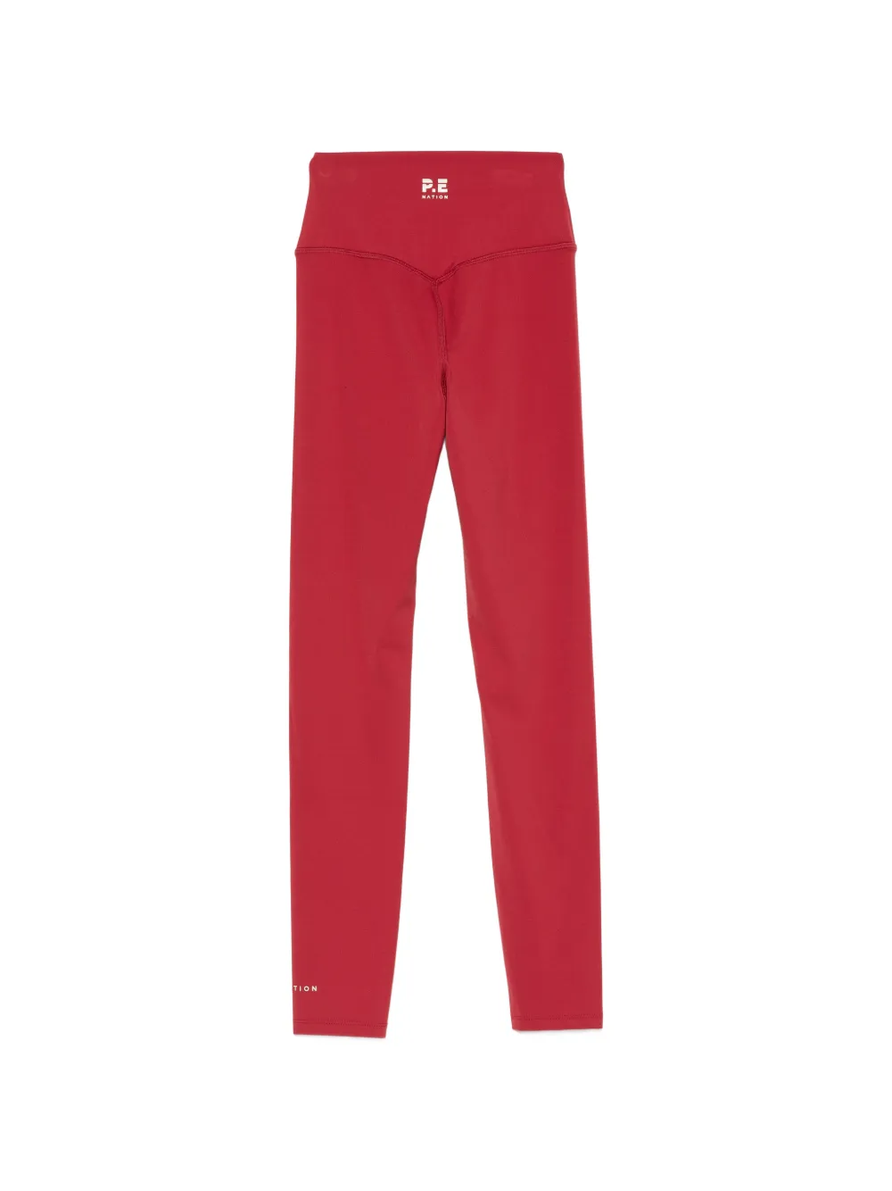 P.E Nation Legging met logoprint Rood