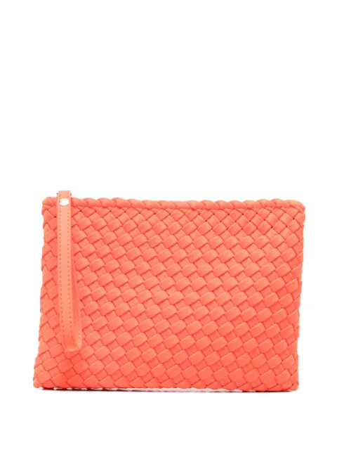 MARREA Clutch com design trançado
