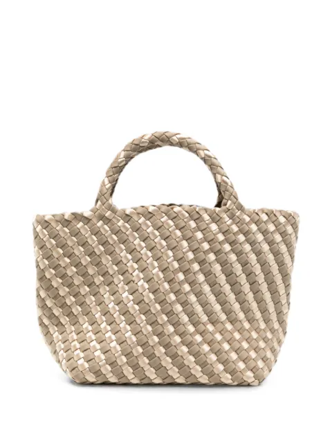 MARREA woven-design tote bag