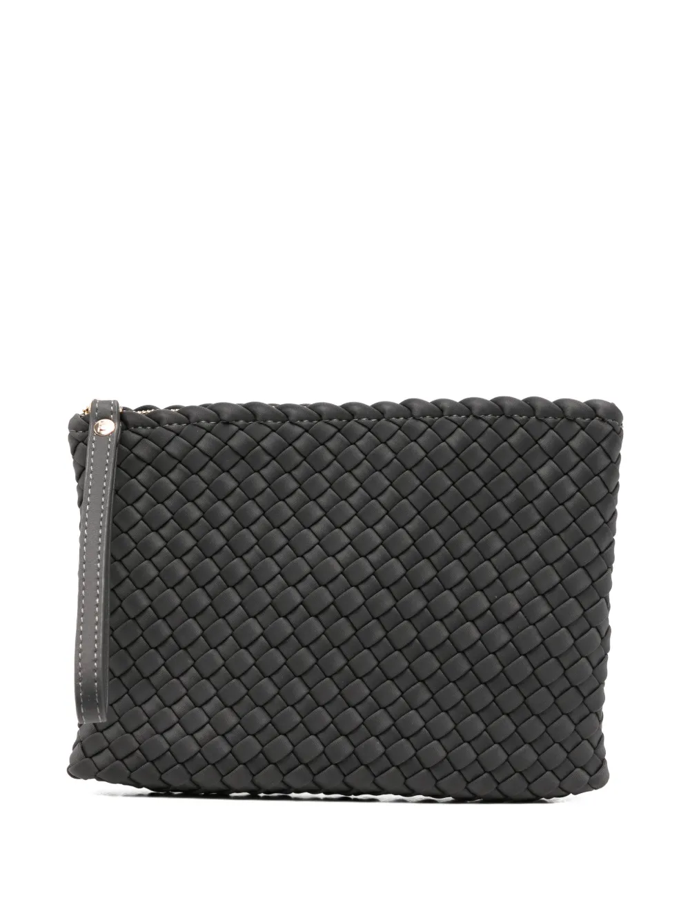 MARREA Gewebte Clutch - Grau