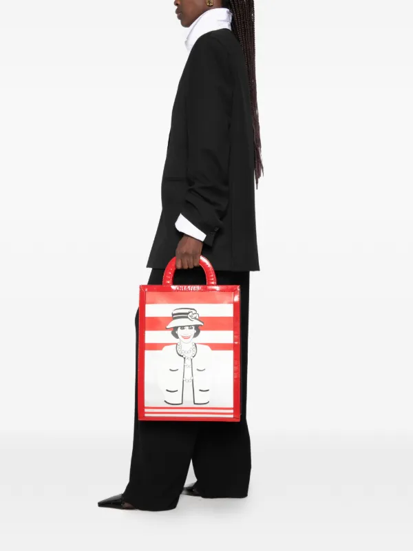CHANEL Pre-Owned マドモアゼル レザートートバッグ | ブラック