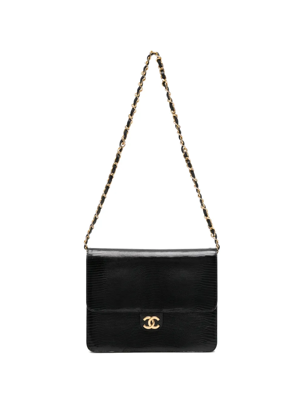 CHANEL Pre-Owned 1986-1988 Timeless leather shoulder bag - Nero