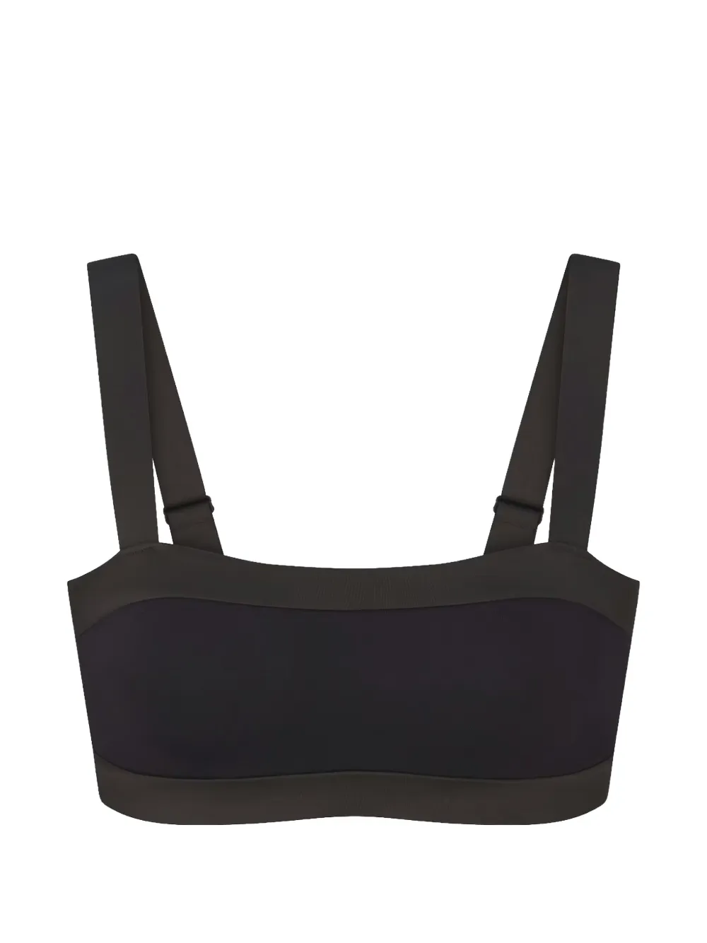 Skims x Skims straight-neck sports bra - Schwarz