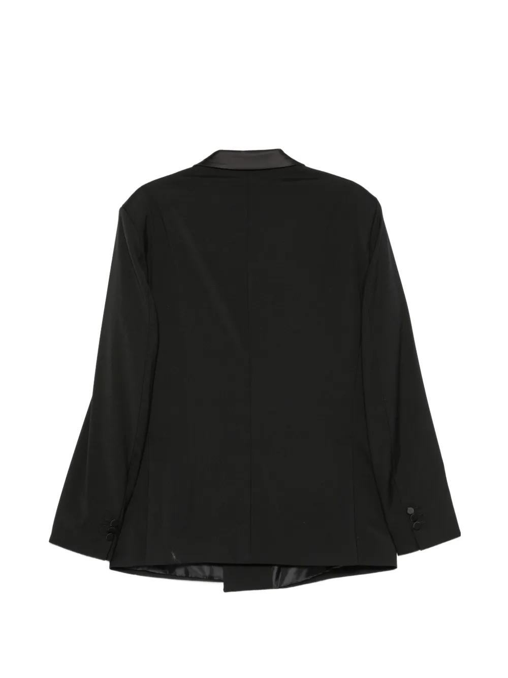  Marsem Blazer Con Solapas De Pico - Negro 