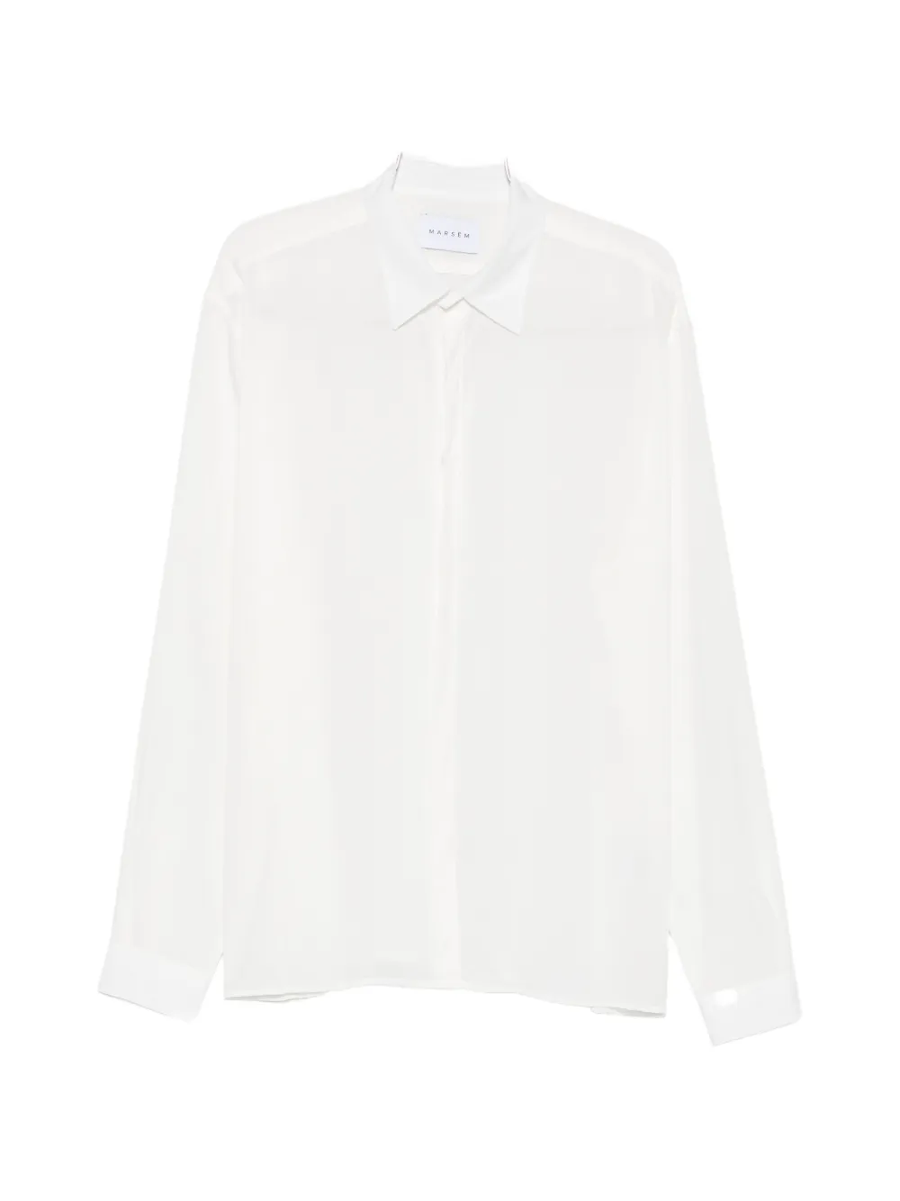 Marsēm Long-sleeve Shirt In White